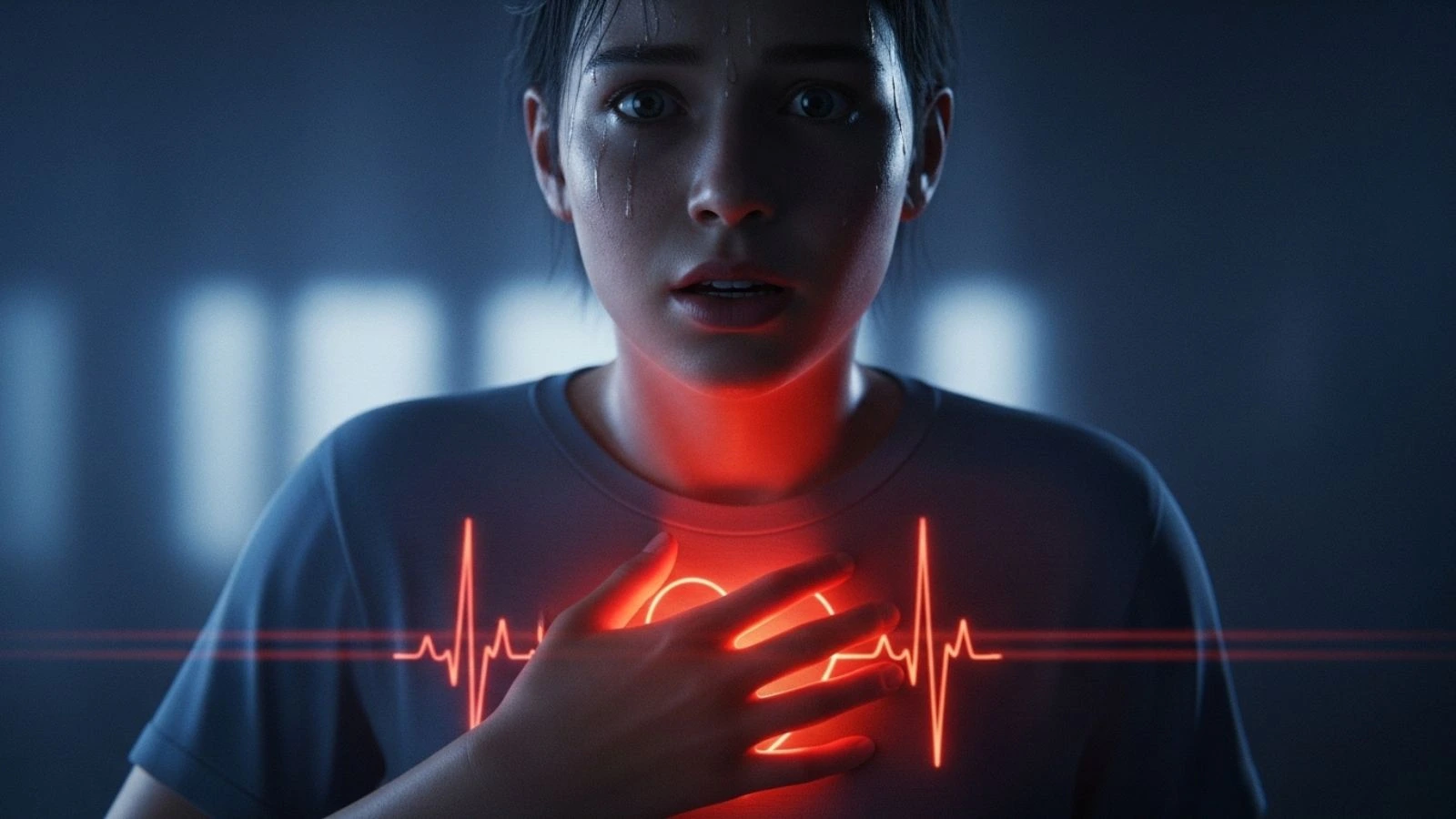 Simile for Fast Heartbeat 