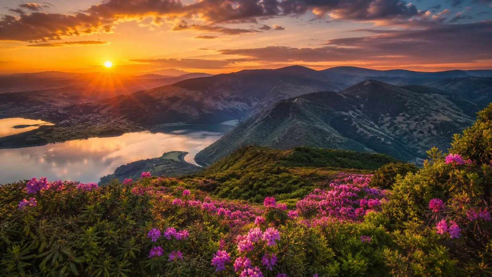 Simile for Beautiful Scenery 