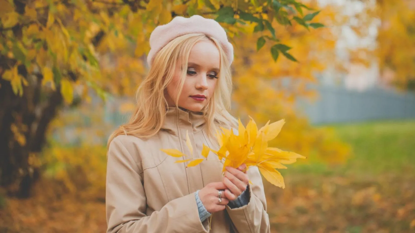 Simile for Falling Leaves 