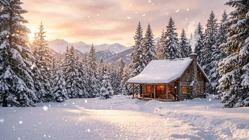 Give an Example of a Simile for Snowflakes